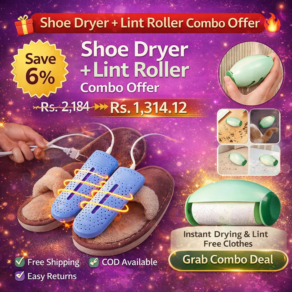 Shoe Dryer Combo