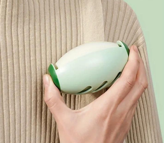 Portable Silicone Lint Roller – Reusable Hair & Dust Remover for Clothes