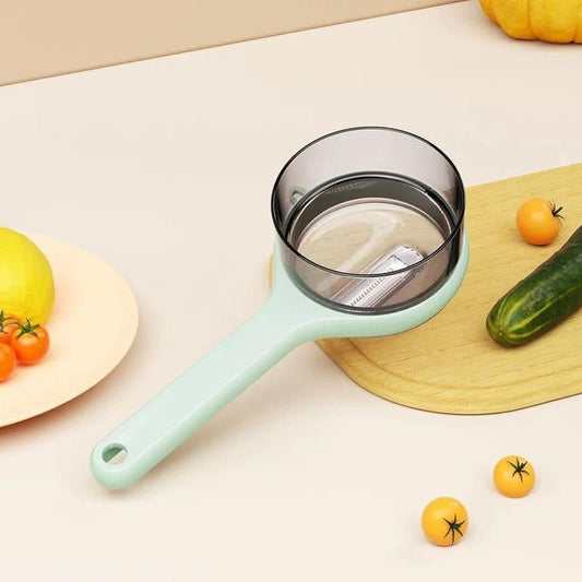 Vegetable & Fruit Peeler with Storage Box – Mess-Free Kitchen Peeling Tool