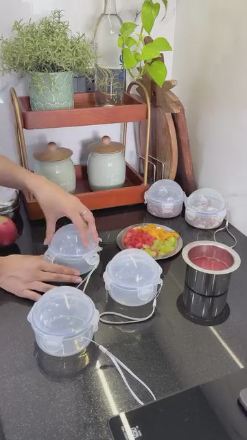 Food Grade Fruit Preservation Box – Airtight Leak-Proof Fresh Storage Container